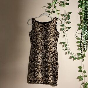 I.L.U vintage y2k dress leopard print